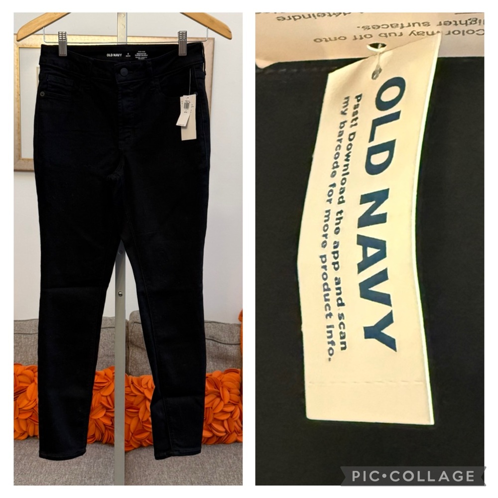 ❣️🆕Old Navy High-Waisted Rockstar Super-Skinny Black Jeans❣️
